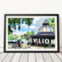 Pavilion Cafe, Victoria Park London Illustration Print, thumbnail 1 of 2