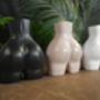Handmade Eco Resin Bum Vase, thumbnail 3 of 7