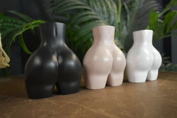 Handmade Eco Resin Bum Vase, 3 of 7