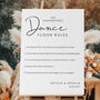 Dance Floor Rules Wedding Sign, thumbnail 1 of 3