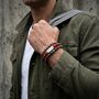 Men’s Personalised Fire Sign Zodiac Bead Bracelet, thumbnail 1 of 7