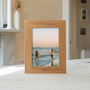 Personalised Oak Photo Frame, thumbnail 2 of 5