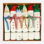 Snowmen Large Crackers Set Of Six, thumbnail 1 of 3