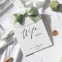 Personalised Letter To My Bride On Our Wedding Day Card, thumbnail 3 of 10