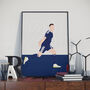 Kenny Mc Lean Scotland Football Print, thumbnail 1 of 4