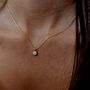 Opal Bracelet And Necklace Sterling Silver Gift Set, thumbnail 3 of 6