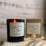 Dark Honey And Tobacco Scented Soy Candle, thumbnail 1 of 2