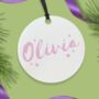 Personalised Christmas Tree Bauble, thumbnail 1 of 5