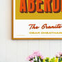 Personalised Aberdeen Retro Favourite City Print, thumbnail 4 of 7