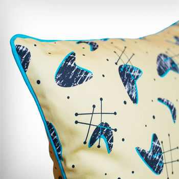 Midcentury Inspired Cushion 'Atomic Blonde' Design, 2 of 3