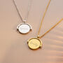 Round Spinner Personalised Name Necklace, thumbnail 2 of 12