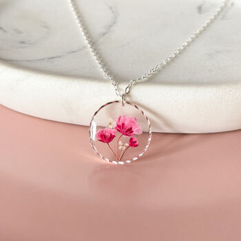 Birth Month Flower Necklace, 4 of 10