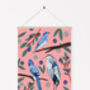 Blue Birds And Blueberries Print, thumbnail 2 of 3
