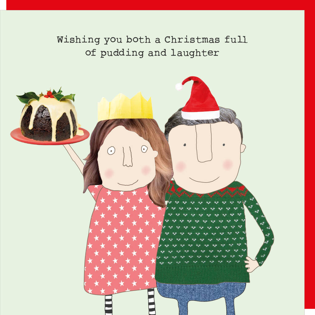 Both Laughter Christmas Card