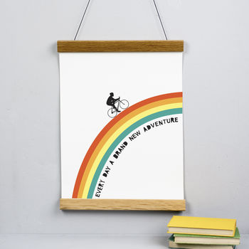 Personalised Cycling Print, 4 of 5