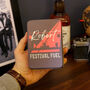 Personalised Festival Hip Flask Tin Gift Set, thumbnail 2 of 4