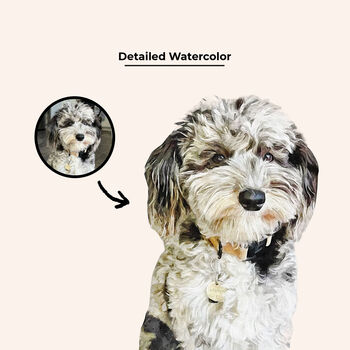 Custom Watercolour Pet Portrait Phone Case, 4 of 9