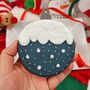 Christmas Bauble Biscuit, thumbnail 2 of 3