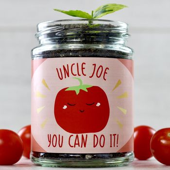 Personalised Cherry Tomato Jar Grow Kit, 7 of 12