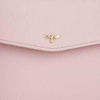 Pink Small Structured Tote Bag, 6 of 10