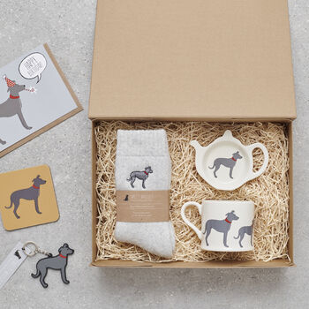 Organic Lurcher Tea Towel – A Delightful Gift For Dog Lovers, 11 of 12