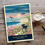 Spaniel Coastal Path Limited Edition Spaniel Gift Print, thumbnail 6 of 12