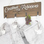 Personalised With Family Name Christmas Stocking Hanger, thumbnail 2 of 6