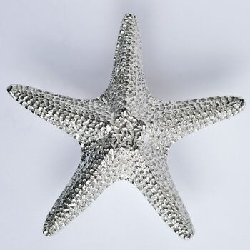 Large Starfish Solid Pewter Cabinet Handle, Door Knobs, 2 of 9