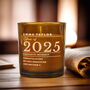 Personalised Graduation Amber Glass Candle, thumbnail 7 of 7