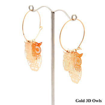 Owl Earrings, 8 of 12