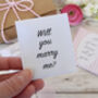Will You Marry Me? Proposal Tea Gift Set, thumbnail 7 of 10