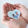 Custom Wedding Dress Label With Your Family Photo, thumbnail 3 of 5