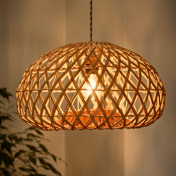 Manzarek Basket Weave Light Shade, 3 of 5
