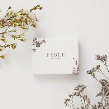 Fable Enamel Blue Tit Stud Earrings, 3 of 5