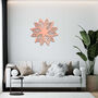 Mandala Flower Wooden Wall Art Elegant Room Decor, thumbnail 3 of 8