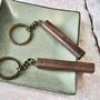 Personalised Coordinate Wedding Keyring, thumbnail 3 of 4