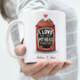 I Love You Personalised Mug, thumbnail 1 of 2