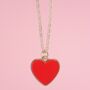 Galentines Gift Heart Necklace For Best Friends, thumbnail 3 of 5