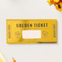 Personalised Golden Ticket Scratchable Gift Voucher, thumbnail 10 of 12