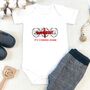 Three Lions Football England Baby Grow Vest, thumbnail 1 of 6