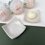 White Wild Flower Candle Holder, thumbnail 4 of 7