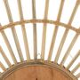 Large Bamboo Sunburst Wall Mirror, thumbnail 3 of 4