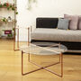 Handmade Coffee Table With Acrylic Or Glass Top, thumbnail 1 of 11