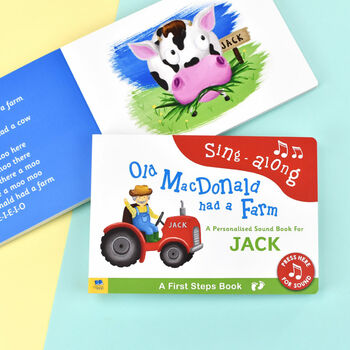 Personalised Old Macdonald Sound Book, 2 of 8