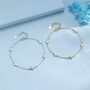 Sterling Silver Opal Starburst Bracelet In Sterling Silver, thumbnail 3 of 11