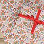 Gay Valentines Day Heart Wrapping Paper Roll #615, thumbnail 2 of 3