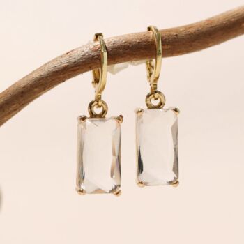 Delicate Gold Kate Charm Earrings, 3 of 5
