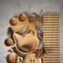 Cat And Dog Shaped Wooden Desk Tidy, thumbnail 11 of 12