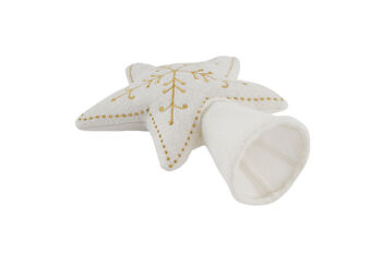 Christmas Felt Gold Star Tree Topper | Festive Decor | Christmas Decoration | Seasonal, 6 of 7