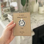 With Love Porcelain Token With Personalised Card, thumbnail 4 of 6